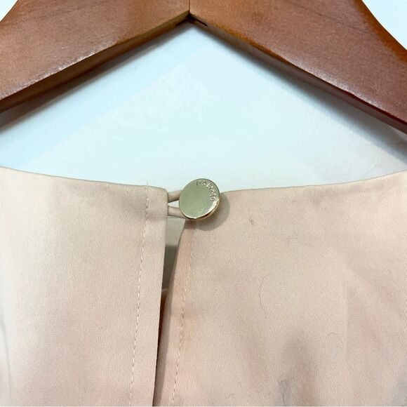 Ted Baker Blue Peplum Sleeveless Top Sz 3 Teds and 8 US - Picture 10 of 12